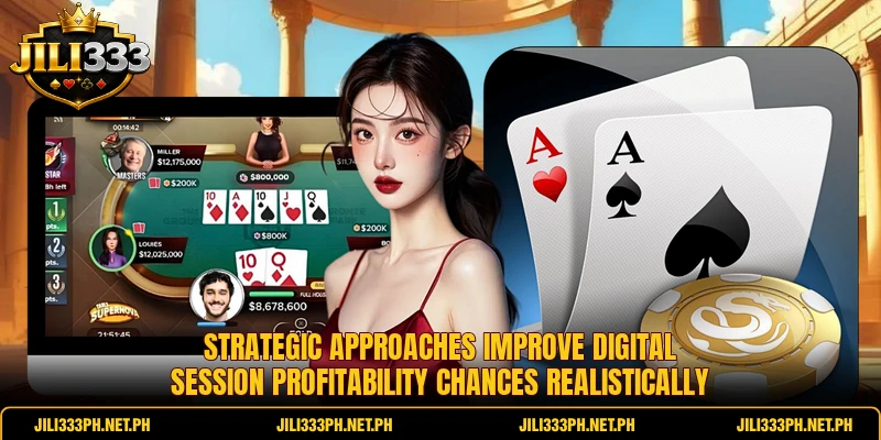 Strategic approaches improve digital session profitability chances realistically Strategic approaches improve digital session profitability chances realistically